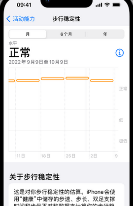 麟游iPhone手机维修如何在iPhone开启'步行稳定性通知'