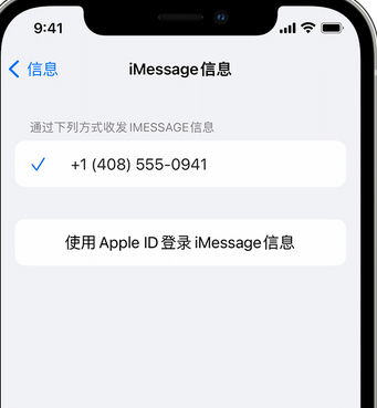 麟游apple维修iPhone上无法正常发送iMessage信息