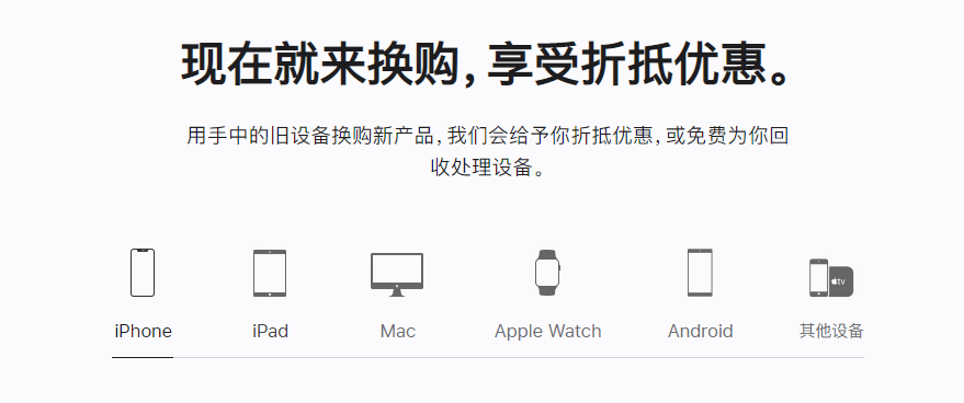 麟游苹果手机维修分享iPhone以旧换新的去处 